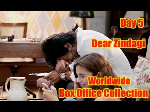Dear Zindagi Worldwide Box Office Collection Day 5