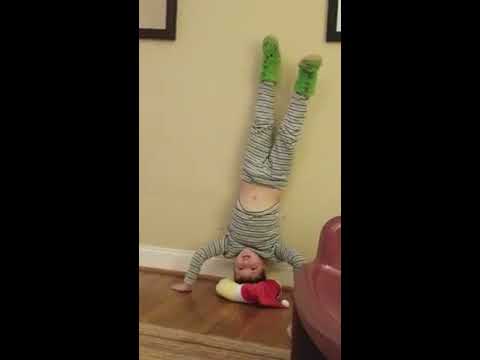 Insane kid farting on the wall and doing other tricks!  :)