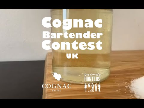 Mattia Cavola - Shotgun Cocktail - Winner of the Cognac Bartender Contest UK