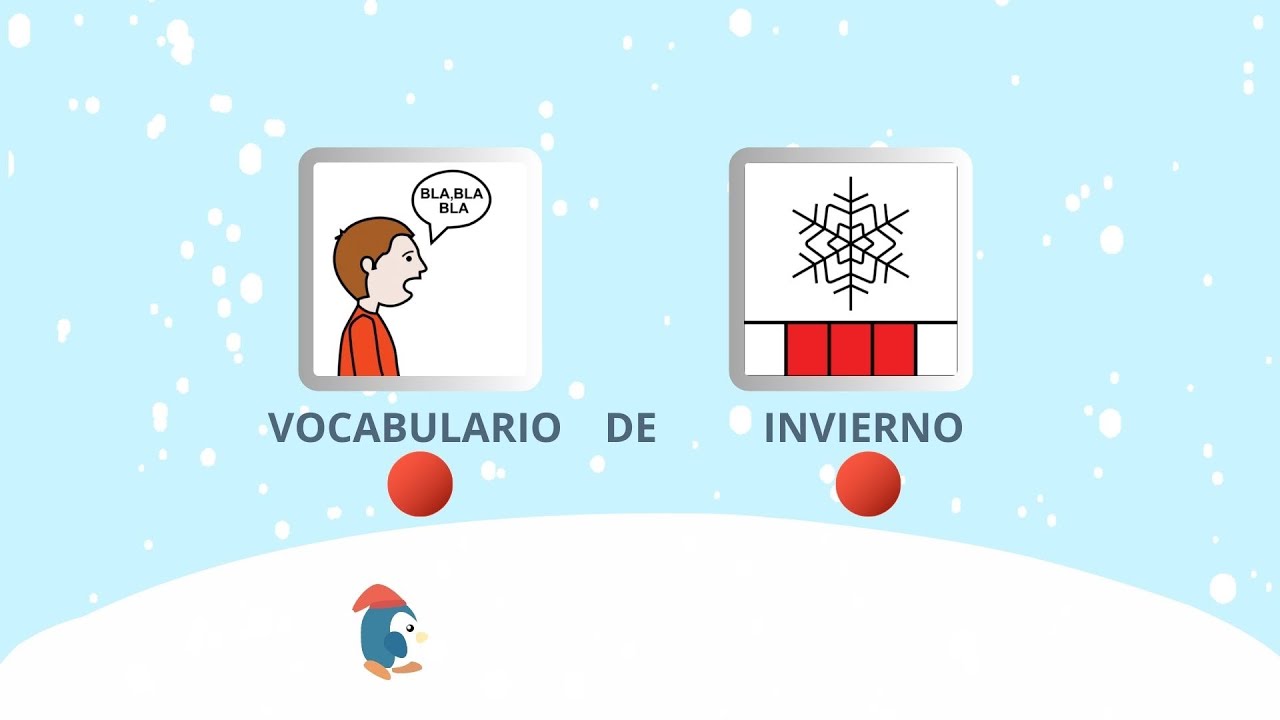 VOCABULARIO  DE INVIERNO