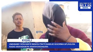 Kigali - Umugabo Acyuye Indaya Itwite Basoje Igikorwa Afungura Radio Arayadukira Arayihondagura