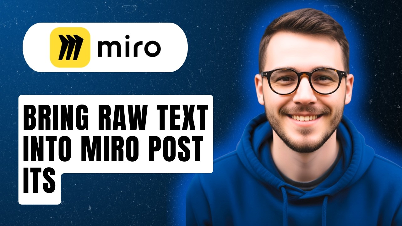 How To Bring Raw Text Into Miro Post Its [2026 Guide] - YouTube