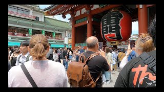 Asakusa Walking Tour [4K] (May, 2024)