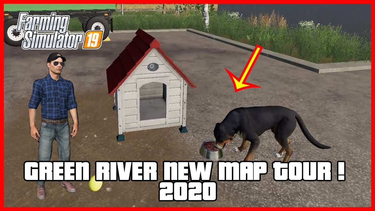 FARMING SIMULATOR 19 - GREEN RIVER NEW MAP TOUR ! 2020 EP:004 | Ogygia Vlogs🇺🇸