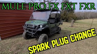 Mule Pro - How to change spark plugs. Get rid of the Chinese junk and switch to NGK!