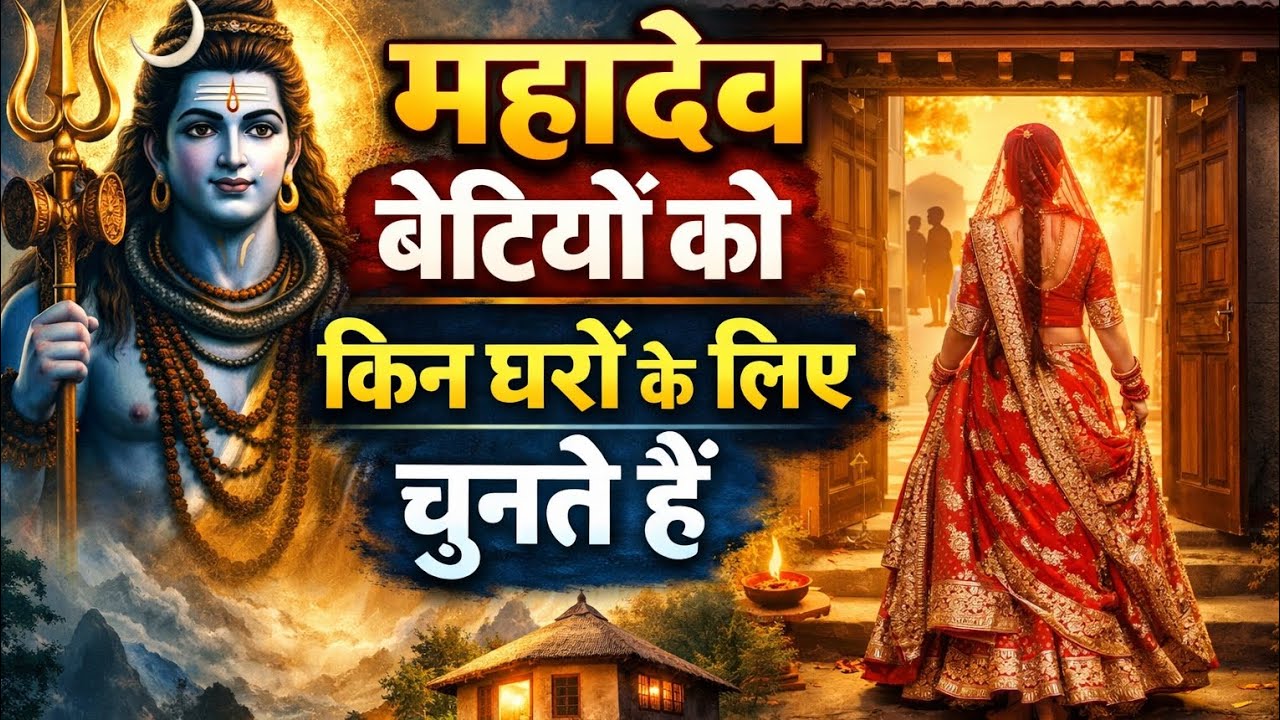 महादेव बेटियों को किन घरों के लिए चुनते हैं?shiv bhakti story in hindi