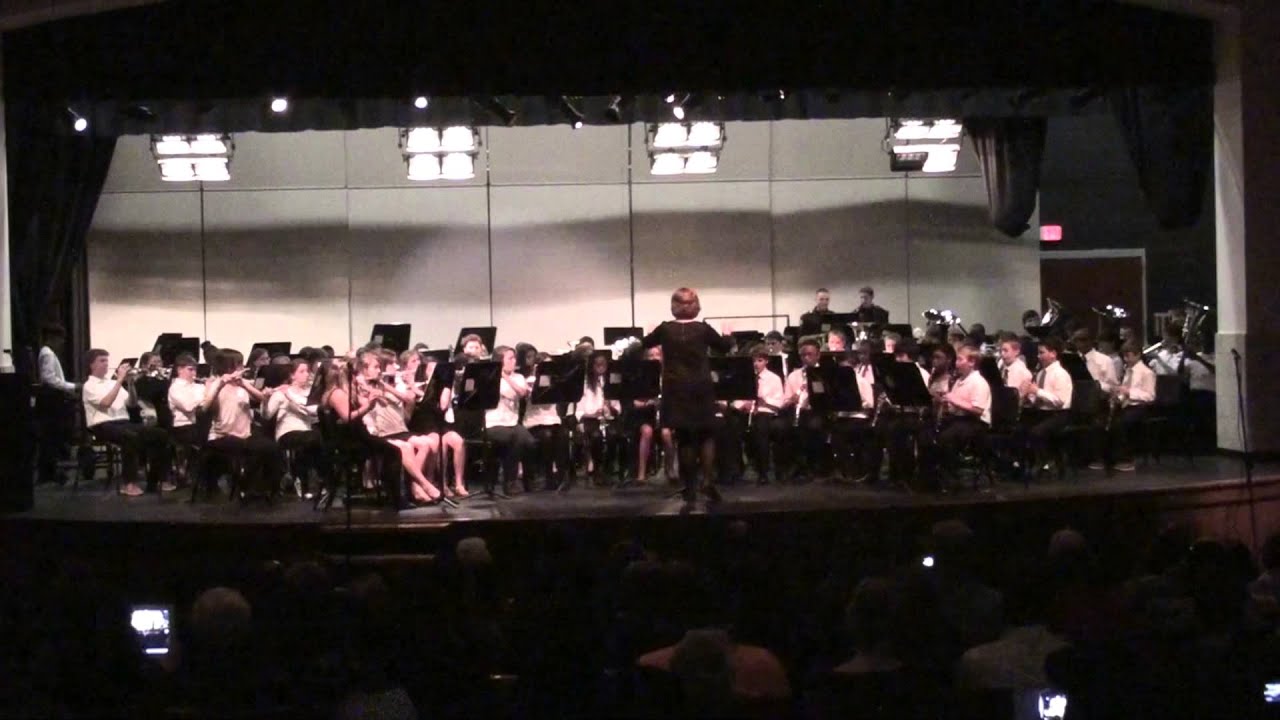 Harris Road Middle School 7th grade band performing Jingle Bells YouTube