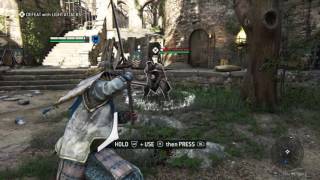 For Honor: Samurai Gameplay - Tutorial (PS4 Alpha)