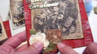 Vintage Look Christmas Cards For Jades Fundraiser