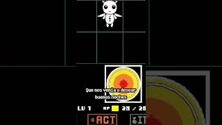 El encuentro con el diablo del cerro en Undertale Yellow #shorts #undertale #sans