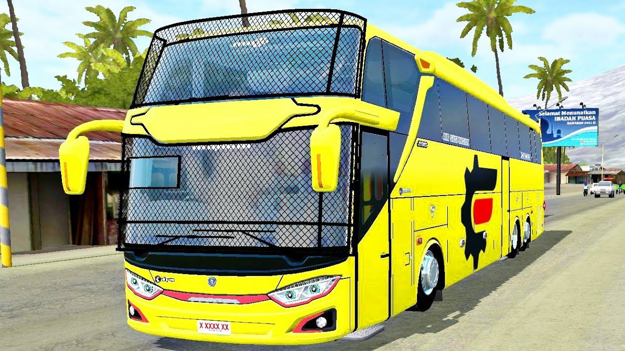 Mod Bussid Jetbus 3+ Shd Tronton Scania K410ib | Mod Bussid Terbaru by