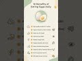 🔥 Daily Eggs Benefits | रोज 1 अंडा = 10 कमाल के फायदे