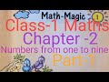 CBSE Maths Class -1 Chapter -2 Numbers from one to nine Part-1