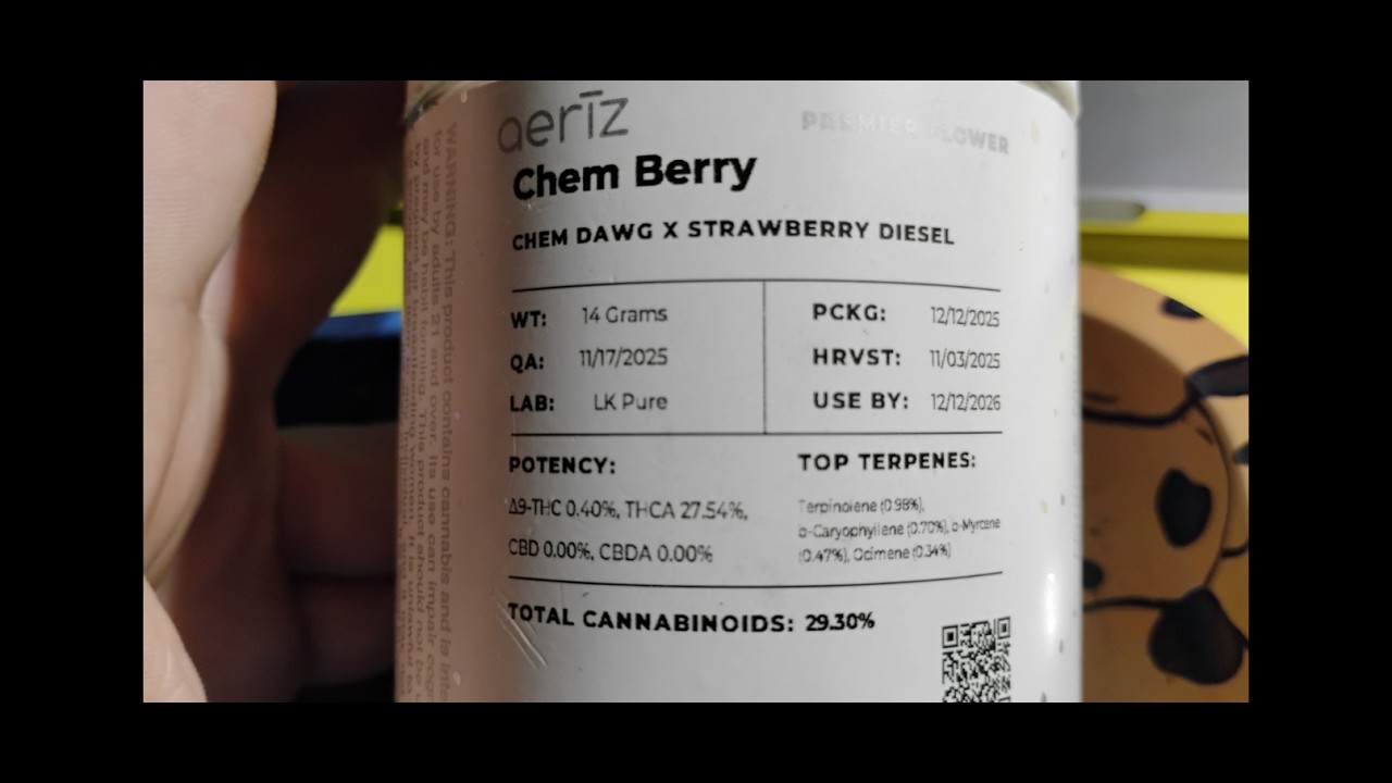 CHEM BERRY - AERIZ - THCA