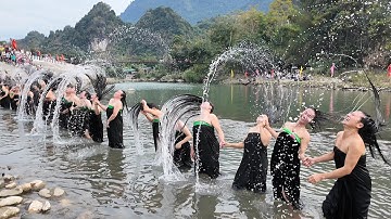 Lễ hội Áp Hô Chiêng gội đầu năm mới người Thái Mường So, Phong Thổ, Lai Châu