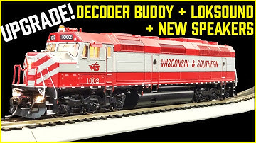 UPGRADE DCC sound and lighting effects and EASY Locomotive tune up