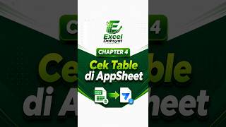 Chapter 4 - Cek Table di AppSheet