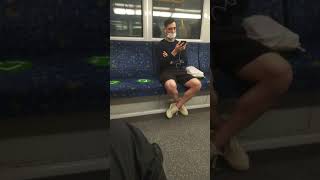 idiots that don't wear their masks properly on trains in Australia (name and shame)