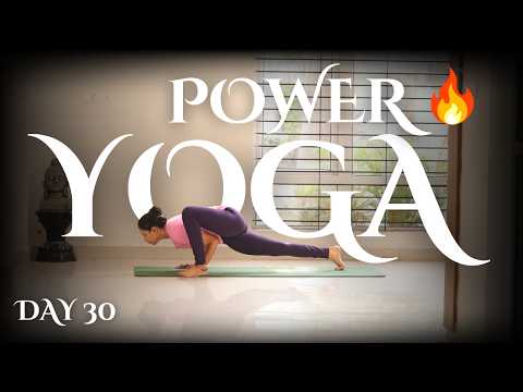 Day 30 Power Yoga Challenge 🔥 | 45 Days Transformation Begins