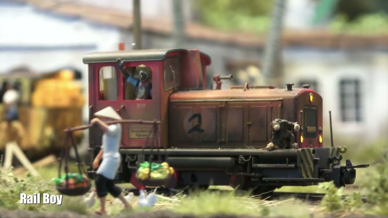 Pabrik Gula Jairuba  H0e bei OMC Gera e.V. Showbühne Möbel-Rieger Gera 2024 H0 Modelleisenbahn 4k