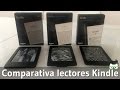 Comparativa Kindle vs. Kindle Paperwhite vs. Kindle Voyage [TEKNOFILO.COM]