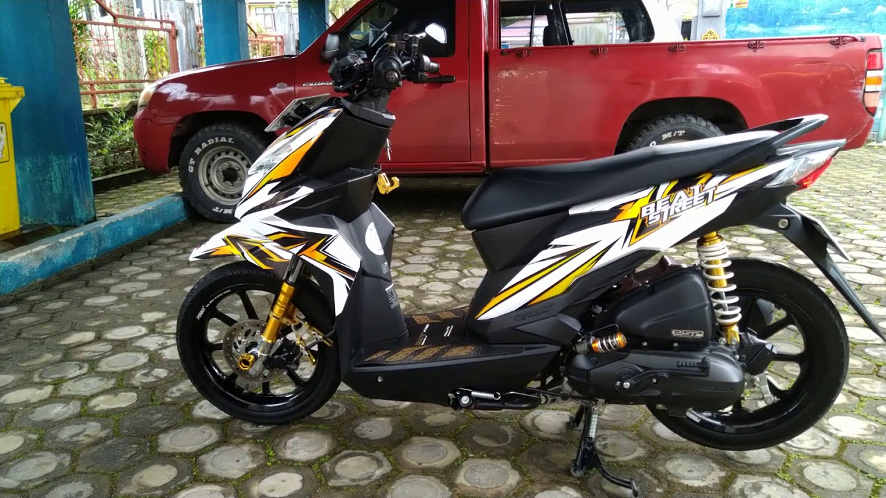 Modifikasi Supermoto Modifikasi Motor Beat Street 2020 Indonesia Otomotif Mania