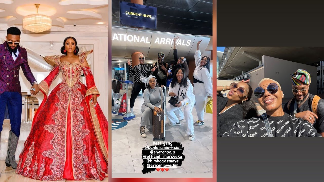 ВЕСЕЛЬЕ! Кунле Реми, Нэнси Исиме, Бимбо Адемойе, Шэрон Оджа, Приси Оджо и Мерси Эке захватывают К...