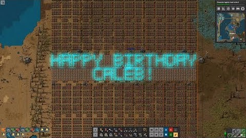 Factorio: Happy Birthday - Community Video Spotlight