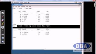 SQL Operators Concepts with Demo Part 3
