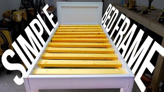 DIY Bed - Easiest Way to Build A Simple Bed