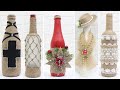 10 Jute bottle decoration ideas | Home decorating ideas easy