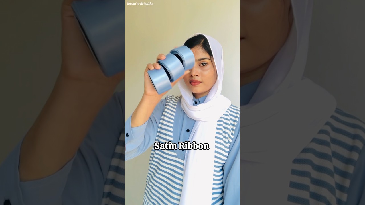 DIY Satin ribbon rose bouquet | Rose bouquet | ribbon rose flower #shorts #diy #craftideas #bouquet