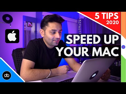 SPEED UP YOUR MAC IN 2020 | HOW TO SPEED UP MACBOOK AIR, PRO, I MAC IN 5 SIMPLE STEPS | POWER USER