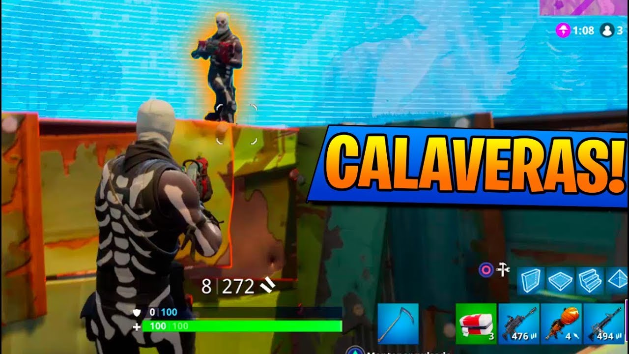 playstation 3 💀 DUELO de *CALAVERAS* Fortnite: Battle Royale (PS4)