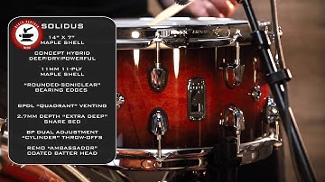 Mapex Black Panther Solidus Snare - Product Overview