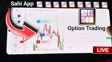 Sahi App Option Trading Today || Sahi Trading App ||