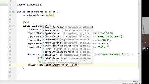 1st iOS test in Sauce Labs | Nikolay Advolodkin