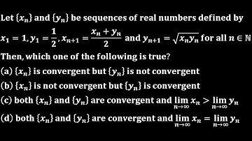 am gm limit of monotone and bounded sequence iit jam 2022 real analysis csir net gate mathematics du