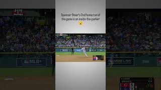 Spencer Steer's 2nd home run of the game is an inside-the-parker 😮 #baseball #baseballhighlights