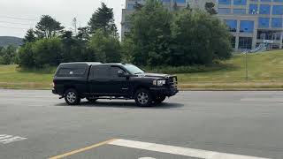 RCMP ERT RAM and RNC TRU Silverado responding code 2