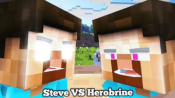Animation Steve VS Herobrine - Prisma 3D