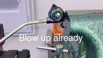 Spinning a keychain turbo so fast it come