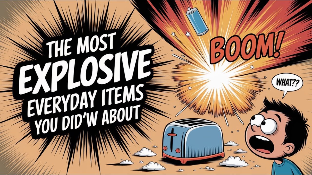 The Most Explosive Everyday Items You Didn’t Know About - YouTube