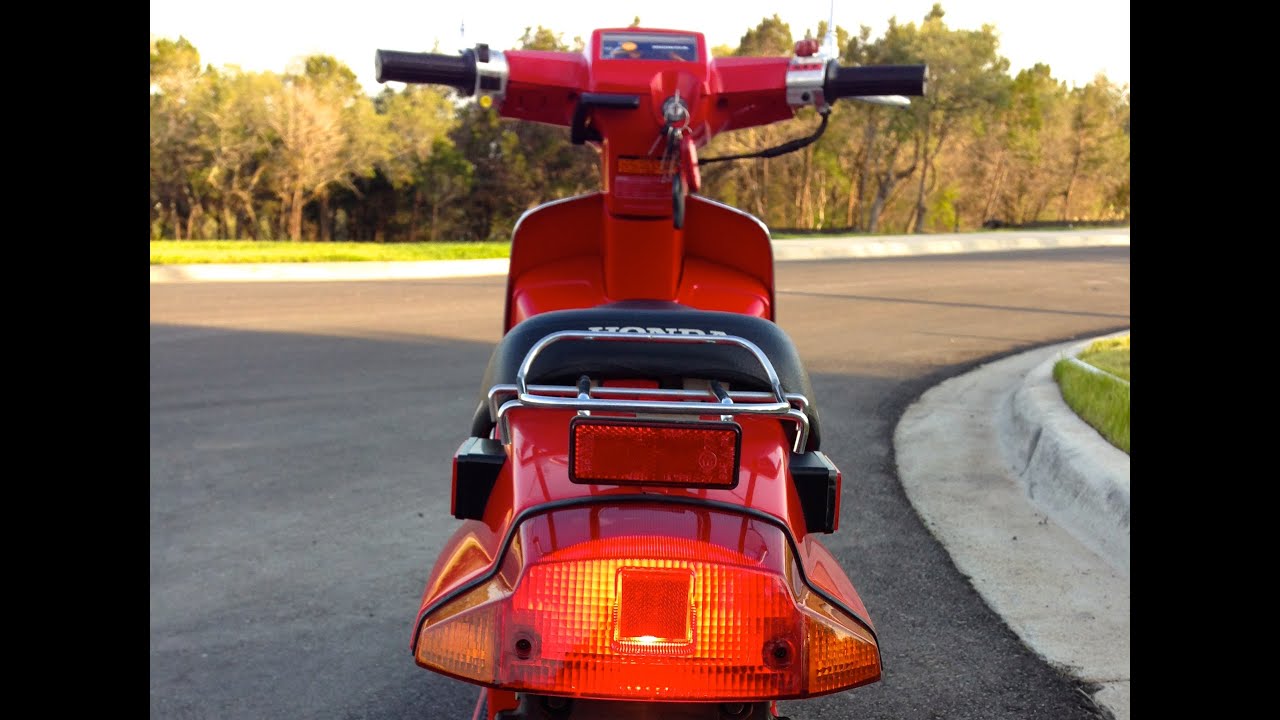 84 Honda Gyro NN50 Riding 23 YouTube