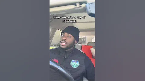 Introverts after a day of socializing #viral #shorts