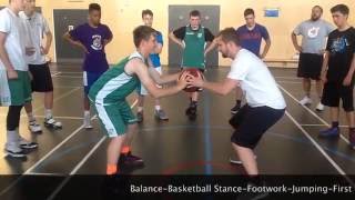 Basketball Footwork - Agility Stance and Balance with coach Paul Nicholson