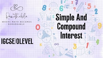 Simple and Compound Interest | O Level & IGCSE Math Explained