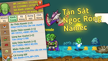 Ngọc Rồng Online - Cầm Namec 248k Sức Đánh Quẩy Banh Ngọc Rồng Namec