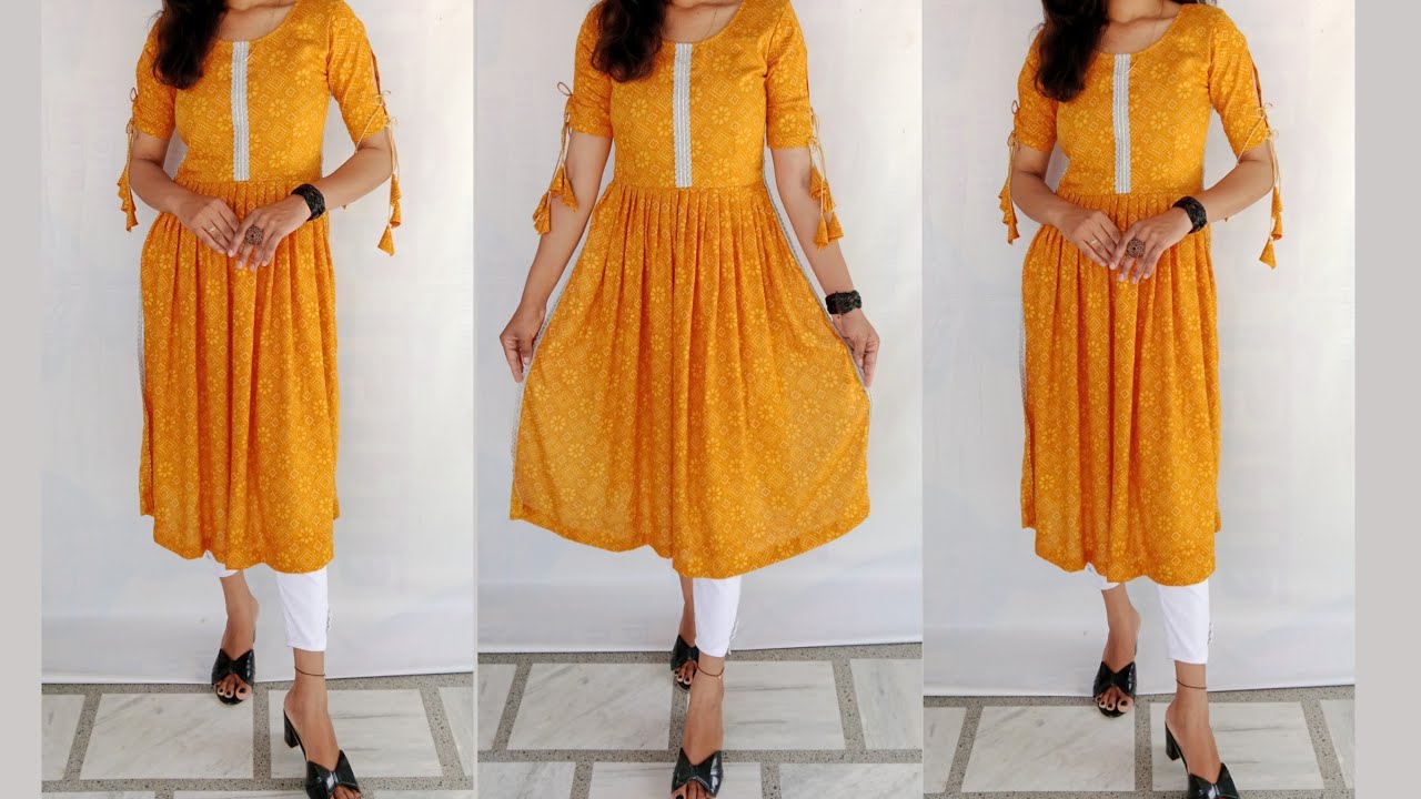 Buy Bell Sleeves Kurti Collection Dresses for Women in India