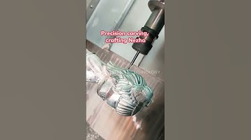 Crafting Nezha with Precision ST 52YT CNC Lathe in Action!